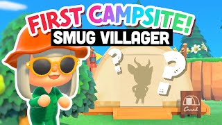 Our first AMAZING smug Campsite Villager [upl. by Wally135]