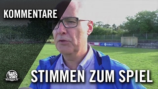 Die Stimmen zum Spiel SKV RotWeiß Darmstadt  1 FC Schwalmstadt Aufstiegsrelegation Hessenliga [upl. by Roxine474]