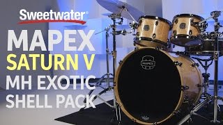 Mapex Saturn V MH Exotic 4piece Shell Pack Review [upl. by Dnalyar]