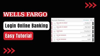 wellsfargocom Login  Wells Fargo Bank Online Banking Login  2023 [upl. by Annahc]