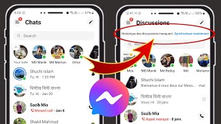 Résoudre le problème de synchronisation de lhistorique des discussions manquantes avec Messenger [upl. by Artek]