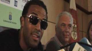 Craig David  Rise amp Fall Rueda de Prensa CANDELARIA [upl. by Ymor]