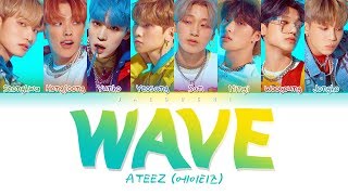 ATEEZ 에이티즈  WAVE Color Coded Lyrics EngRomHan가사 [upl. by Afital181]