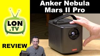 Nebula Mars II Pro Projector Review  A Compact Projector from Anker [upl. by Artinek324]