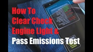 How to Clear Check Engine Light and Pass Emissions Test Under 20 [upl. by Mloclam]