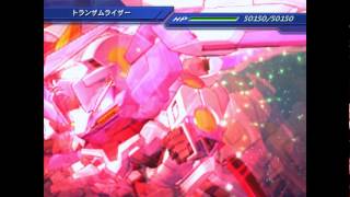 SD gundam G generation wars 00 Raiser GN Sword III all attack [upl. by Bacon878]