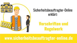 Vorschriften und Regelwerke  Die Erklärung für Sicherheitsbeauftragte  Definition [upl. by Bibeau]