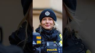 Beautiful Police officer in the Czech Republic❤️streetphotography [upl. by Aenotna]