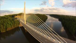 Smaalenene bridge AskimSpydeberg Norway [upl. by Nagaer]