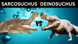 Sarcosuchus VS Deinosuchus Who would win [upl. by Inaej394]