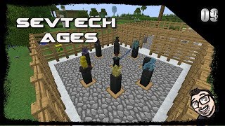 Sevtech Ages Minecraft EP9  Abyssalcraft Altar [upl. by Slorac]