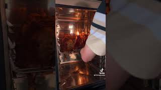 Rotisserie chicken in Henny Penny combi oven shorts asmr chicken hennypenny [upl. by Ennasil658]