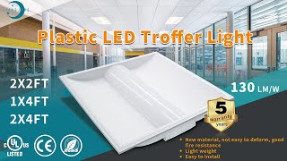 LED troffer lights｜LED troffer light function displayled light 2x4 2x2 1x4ft [upl. by Gnad173]