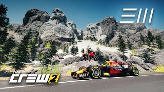 The Crew 2  F1 Car vs Ducati Motorbike  Fastest to Mount Rushmore Wins [upl. by Saidnac]