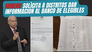 MINERD SOLÍCITA A DISTRITOS EDUCATIVOS DEBEN DAR INFORMACIÓN A DOCENTES EN BANCO DE ELEGIBLES [upl. by Yrtnahc]