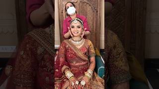 What a pretty bride ❤️ Makeup by Parul Garg [upl. by Valerian]