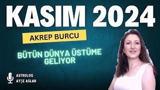 AKREP BURCU KASIM 2024 BURÇ YORUMLARI [upl. by Ahsinit]