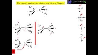 131 Nomenclatura RS para isômeros com mais de um carbono assimétrico parte 1 [upl. by Angeli]