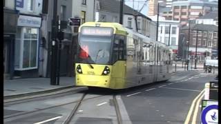 Rochdale Town centre Metrolink Construction Testing amp First run Oldham loop line complete [upl. by Baptiste]