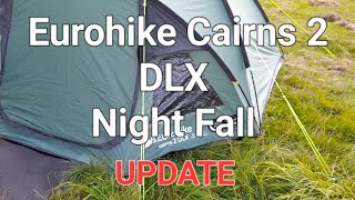 Millets  Eurohike Cairns 2 DLX Night Fall Blackout UPDATE millets cairns2dlx [upl. by Ahsinar]