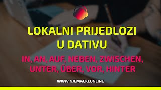 Kako pitati ili reći gdje se nešto nalazi na njemačkom jeziku A1 A2  2019 [upl. by Bradski]