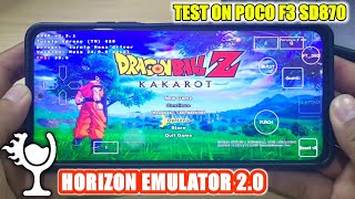 DRAGON BALL Z KAKAROT HORIZON EMULATOR 20 POCO F3 [upl. by Anahcar]