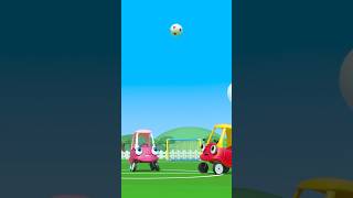 Cozy amp Friends Play Soccer ⚽🥅 LetsGoCozyCoupe shorts [upl. by Enyawud102]