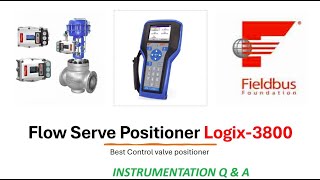 Positioner Logix 3800 Flow serve [upl. by Leeban]