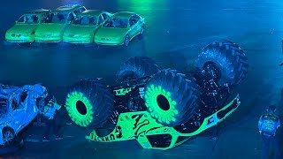 FULL SHOW 2  Tacoma WA  63024  Hotwheels Monster Trucks Live Glow Party [upl. by Yereffej]