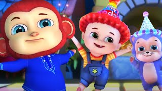 Bandar Mama Pahan Pajama  3D Animated Hindi Rhymes  बन्दर मामा  Jugnu Kids Hindi [upl. by Lazar598]