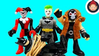 GIANT SURPRISE EGG OPENING BATMAN Toys [upl. by Eniluj915]