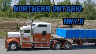 Hwy11 New Liskeard  Truck Spotting [upl. by Aniroz]