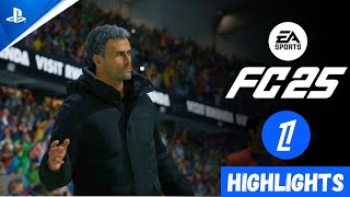 Paris SaintGermain vs RC Strasbourg FC 25 Highlights Gameplay Ligue 1 Round 8 [upl. by Rojam163]