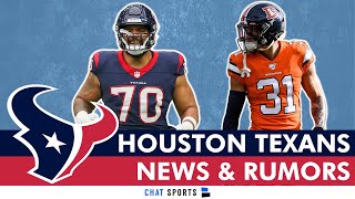 Texans A TOP Destination For Justin Simmons Texans Rumors Juice Scruggs amp Latest NFL Betting Odds [upl. by Nolram552]