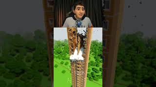 Hangi Minecraft Bloğu EN ZOR EVİ YIKAR 😱⛏️ shorts [upl. by Jefferson]