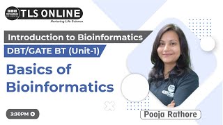 Basics of Bioinformatics  GATEBT DBTJRF [upl. by Ellennod905]