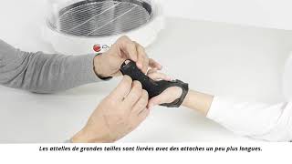 Exos™ Doigt Externe Attelle Thermoformable  Mise en place [upl. by Wearing799]