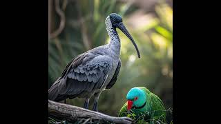 AVES RARA EM ESTINÇAO avesraras curiosidadeanimal [upl. by Atilemrac]