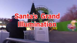 Santas Grand Illumination at Sesame Place  Sesame Street Characters  Sesame Place Philadelphia [upl. by Oetomit]