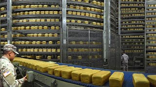 Inside Massive US Army Bakery Producing Tons of Food Everyday [upl. by Giacamo262]