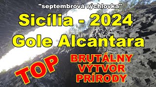 Sicília 2024  Gole Alcantara [upl. by Winson]