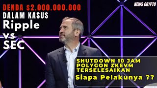 🔴Gila  SEC Denda 2 Miliar Dollar Ke Ripple  XRP  ETN Bitcoin  SwiftS CDBC [upl. by Junina]