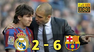 Real Madrid vs Barcelona 26 II Highlights amp Goals II La Liga 2009 II Big Match ELCLASICO [upl. by Reeva]