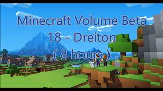 C418  Dreiton  Minecraft Volume Beta 18   Creative 5   8 hours [upl. by Anippesuig]