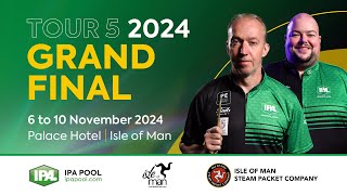 IPA Pool Tour Grand Final Professional 2024  Isle of Man  DAY 1 [upl. by Lockwood]