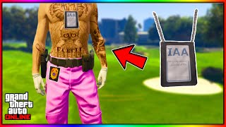 UPDATED HOW TO GET THE IAA BADGE ON ANY OUTFIT GLITCH IN GTA 5 ONLINE 168 No Transfer [upl. by Eninaej]