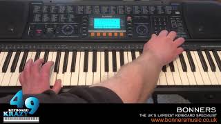 Casio CTK611 Keyboard  Tutorial [upl. by Bodrogi154]