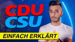 CDUCSU Wahlprogramm 2021 einfach erklärt  Bundestagswahl [upl. by Pascal]