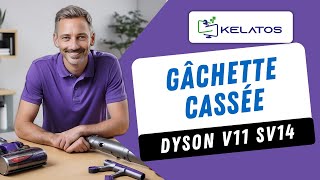 ✅ Comment réparer un Dyson V11 SV14 avec une gâchette cassée  ✅ Déclencher le changement [upl. by Aeila795]