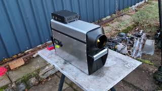 Self Powered Diesel Heater Project  100 operational  FINAL [upl. by Amalle]